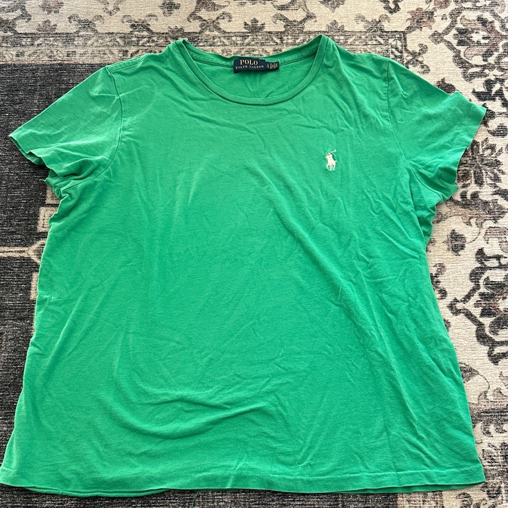 Polo by Ralph Lauren Vibrant Green Short Sleeve Tee